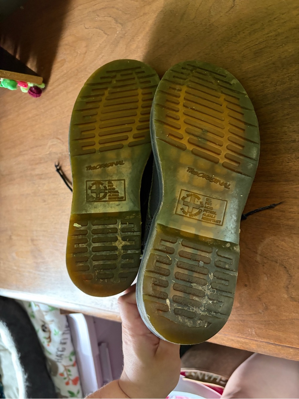 WELL LOVED zip up doc martens - Picture 4 of 5